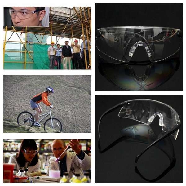 Clear Safety Goggle Glasses Eyes Protection Lab Dental Protective Anti-fog