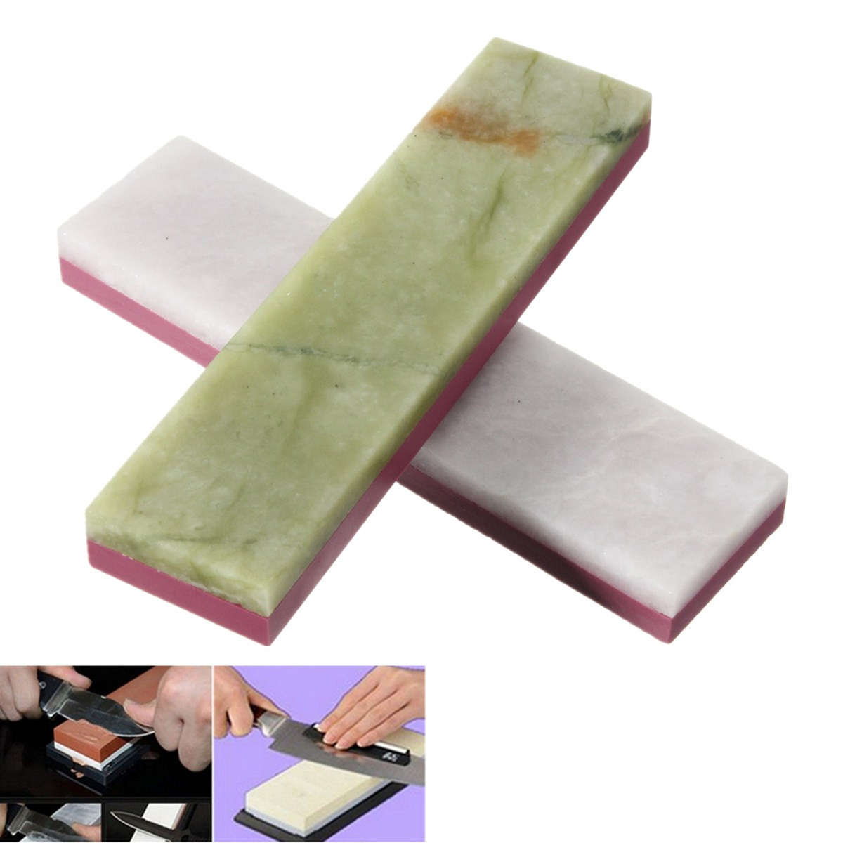 10000/3000 Grit Double Sides Sharpening Stone Knife Sharpener Whetstone Polishi