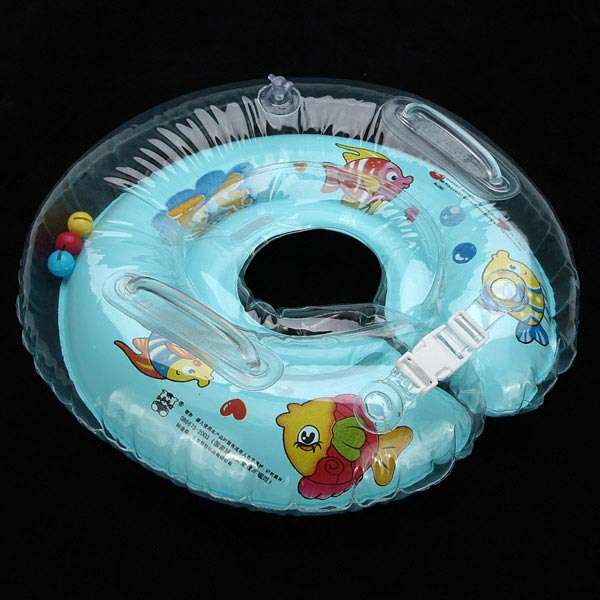Baby Swimming Neck Float Ring Safety Aid Tube Infant Swim Bath Laps