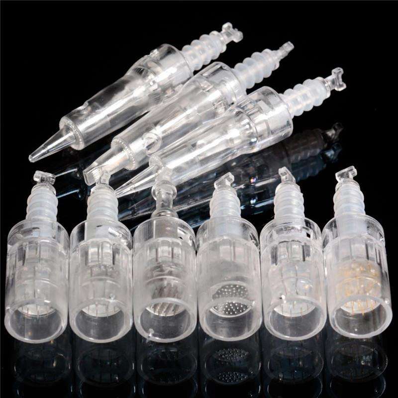 Disposable Anti-aging Derma Skin Roller Needling  Silver Golden Silicon Wafer C