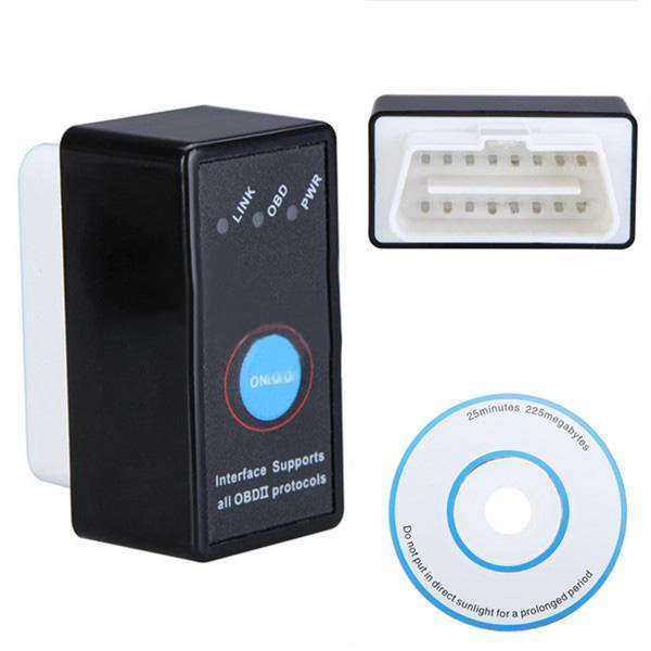 Mini ELM327 OBD2 Diagnostic Scanner Tool with Bluetooth Function