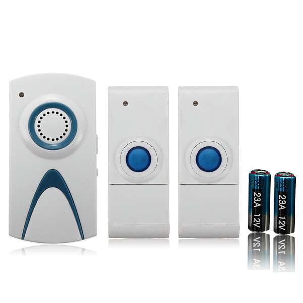 35 Melody Chime EU UK Plug Door Bell 2 Remote Control with 1 Receivers
