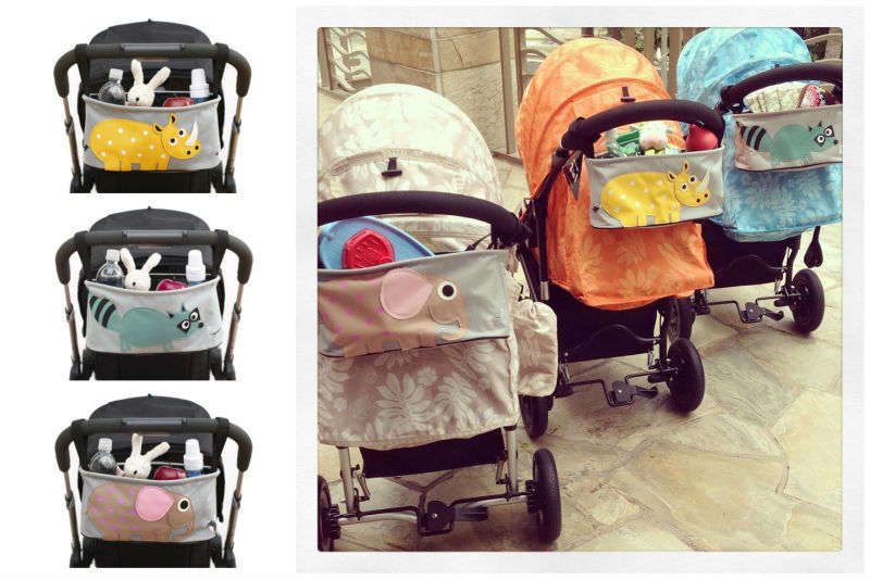 Baby Stroller Animal Cartoon Storage Bins Accessories Travel Bag