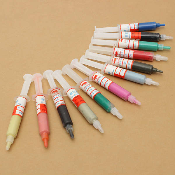 12pc 5gram Diamond Lapping Paste Compound Syringes 0.5 - 40 Micron SM8