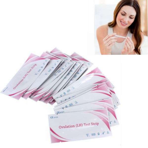 20Pcs Women Healthy Pregnancy Ovulation Test Strip Predicting Paper