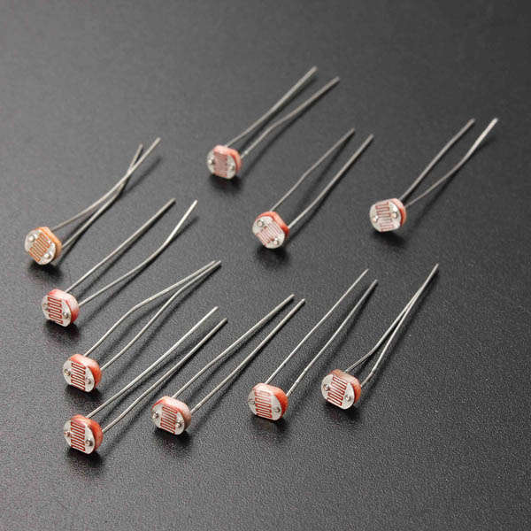 100Pcs 5MM GL5528 Light Dependent Resistor Photoresistor LDR