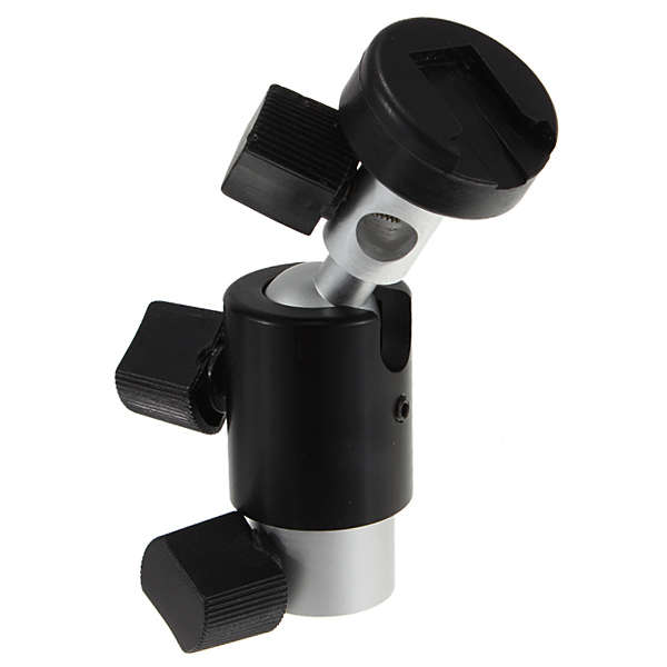 Camera Umbrella Holder 360 Swivel Light Stand Tripod Bracket D Type