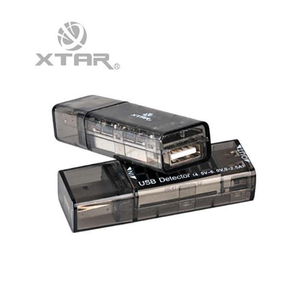 Xtar VI01 USB Current Voltage LCD Monitor Tester Mobile Power Detector Black