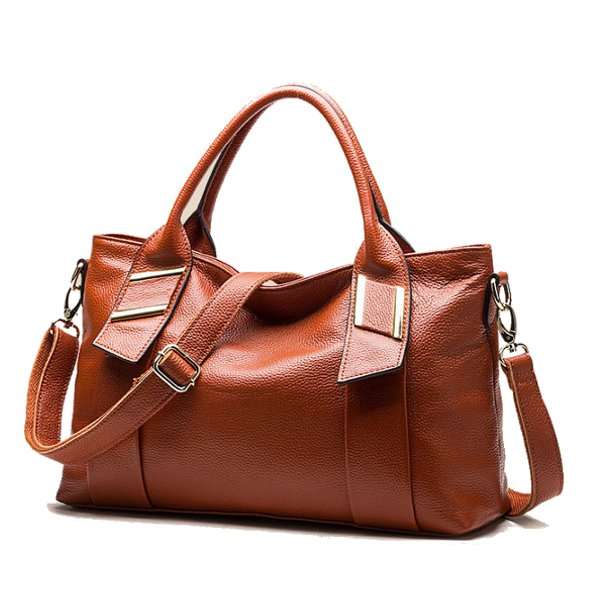 Women Pebbled Leather Elegant Bags Ladies Vintage Tote Shoulder Bags Crossbody