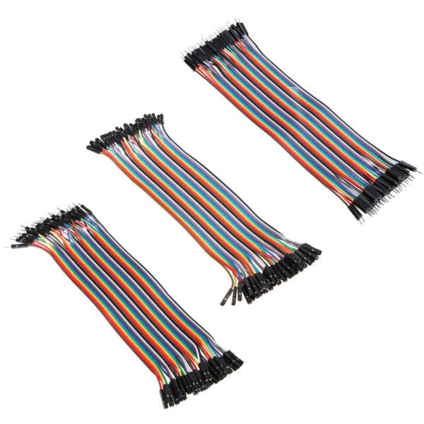 120Pcs 20cm Color Breadboard Jumper Cable Wire Combination For Arduino