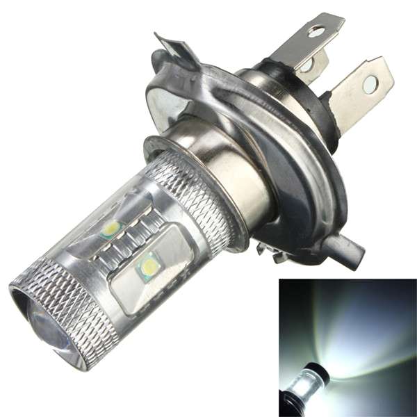 9003 12V H4 30W LED High Low Beam Headlight Projector Conversion Fog Lamp