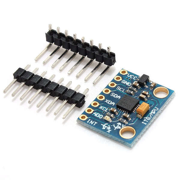 2Pcs 6DOF MPU-6050 3 Axis Gyro Accelerometer Sensor Module For Arduino