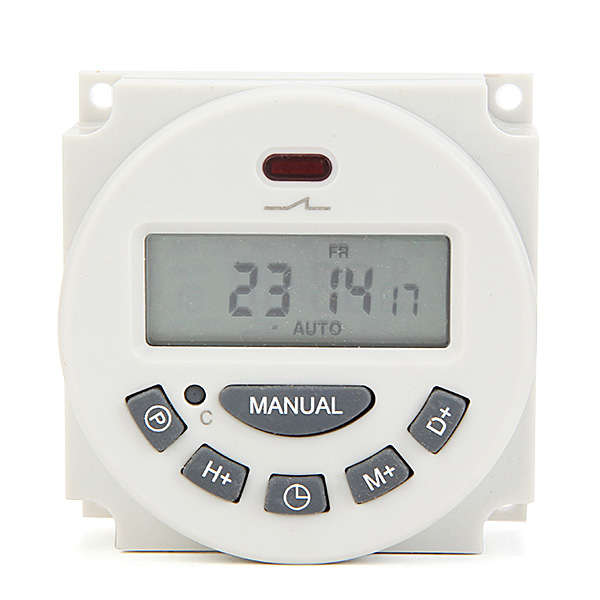 L701 Digital LCD Power Programmable Timer Switch Controller 16A 12V For LED Str