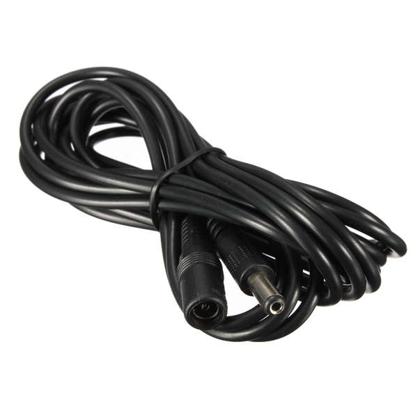 10FT 3M DC Power Female To Male Plug Extension Cable Cord CCTV Camera