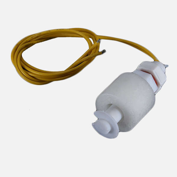 PP Liquid Water Level Sensor Horizontal Float Switch Down White