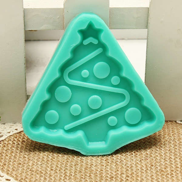 Christmas Tree Silicone Chocolate Cake Mold Jelly Pudding Mould