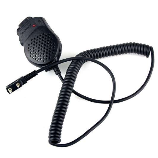 2-Way Radio Walkie Talkies Handheld Mini Mic Microphone