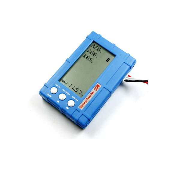 AOK 3 in 1 50W Charger Discharger Voltage Tester Balancer For Lipo Battery