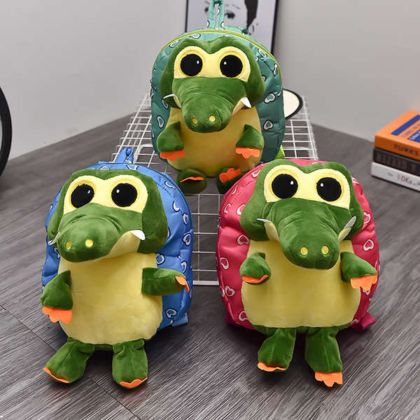 Children Animal Bags Canvas Kids Backpacks Small Kindergarten Snack Bag