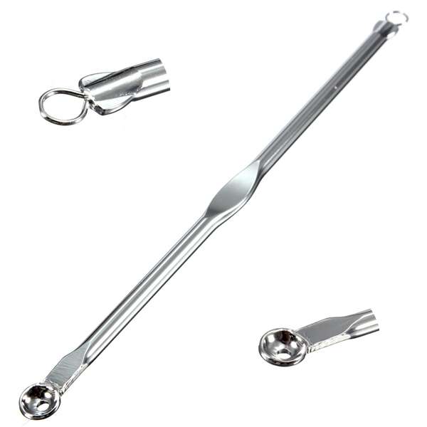 Stainless Steel Blackhead Comedone Acne Blemish Extractor Remover