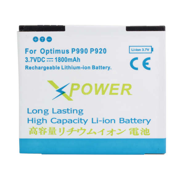 1800mAh Battery For LG Optimus 2X P990 Optimus 3D P920