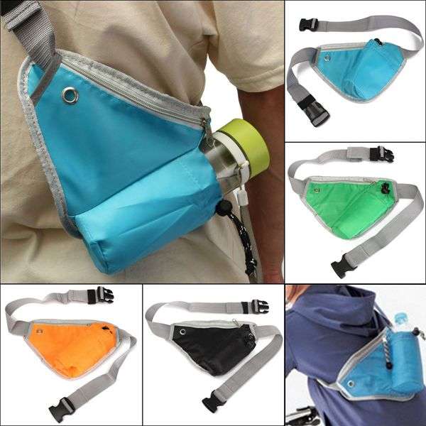 Sports Fishing Waist Shoulder Bag Belt Pack Jogging Running Cycling Hiking Wais