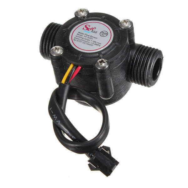 Hall Water Flow Sensor Flowmeter Water Control 2MPa