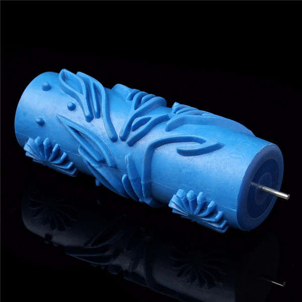 15cm Empaistic Painting Roller Wall Brush Painting Tool Rubber Embossed Roller
