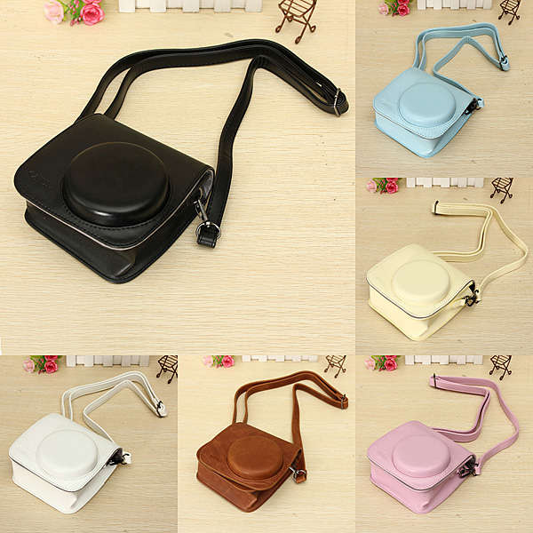 6 Colors PU Leather Camera Case Shoulder Bag For Fuji Fujifilm Intax Mini 8/8s