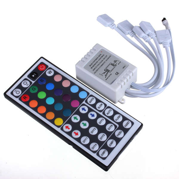 44 Key IR Remote Controller for RGB LED 3528 5050 SMD Strip Light 12V