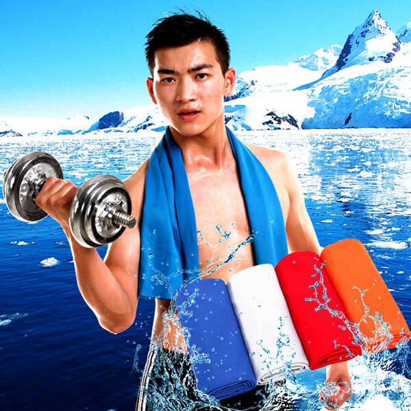 30x90cm Summer Iced Towels Outdoor Sport Magic Microfiber Cooling Towel