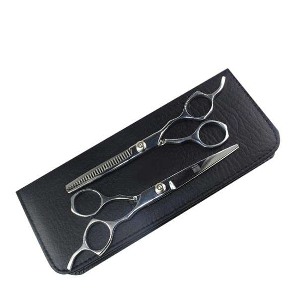 Professional Salon Stainless Steel Hairdressing Flat Scissors Suit