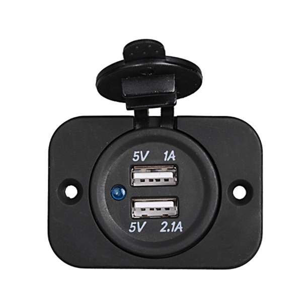 Dual USB Car Interface Charger Converter Modification 12V
