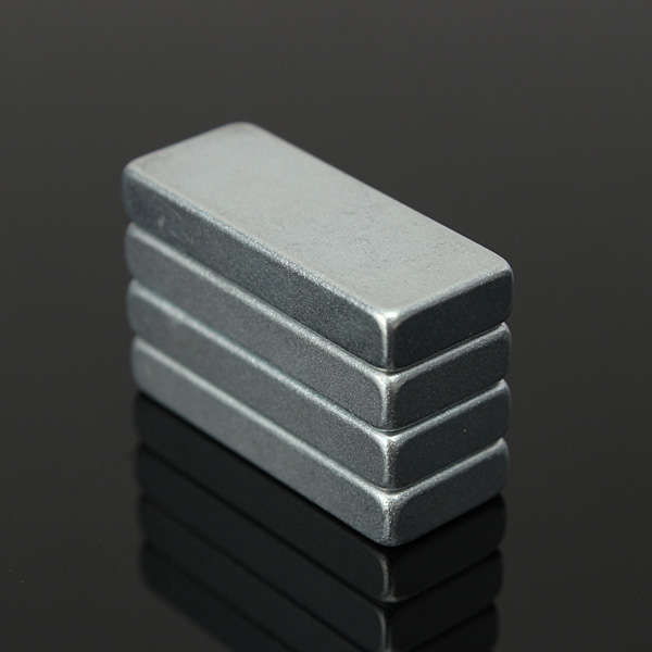4pcs N52 Block Magnets Rare Earth Neodymium Magnets 25x10x4mm