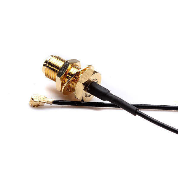 15cm U.FL/IPX to RP-SMA Female Antenna Pigtail Jumper Cable