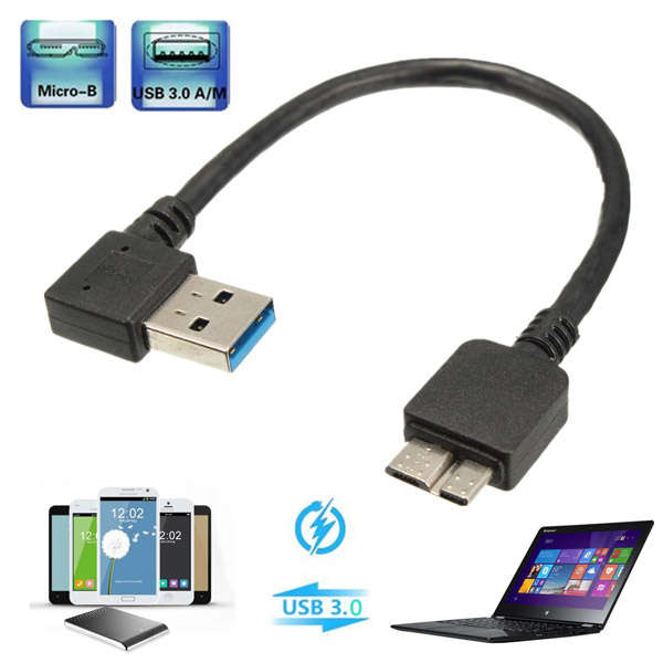 HighSpeed USB 3.0 A Male to Micro B Male Charger Data Cable For Tablet Cellphone