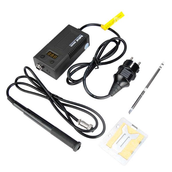 BAKON 950D 75W Mini Portable Digital Soldering Station with T12 Tip