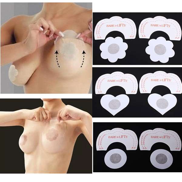 Invisible Breast Lift Tape Bra Push Up Sticker Nipple Covers Instant