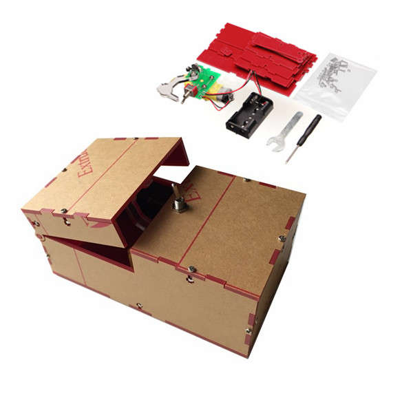 Useless Box DIY Kit Useless Machine Birthday Gift Toy Geek Gadget Fun Office Ho