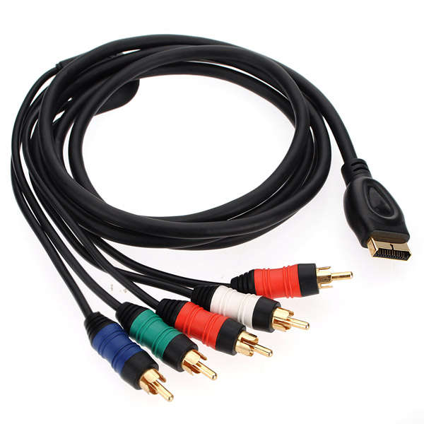 HD Component AV Cable for Sony Playstation PS3 HDTV Audio Video Cord