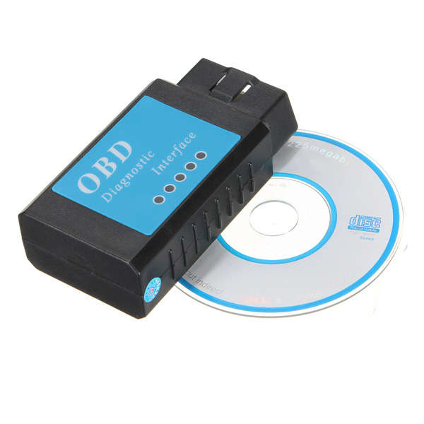 OBD2 ELM327 Car Diagnostic Scanner Adapter with Bluetooth Function