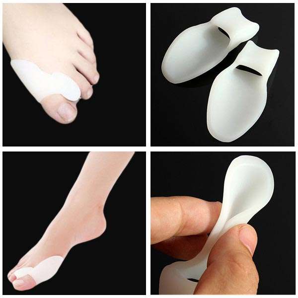 Gel Big Toe Straighteners Corrector Protectors Feet Care