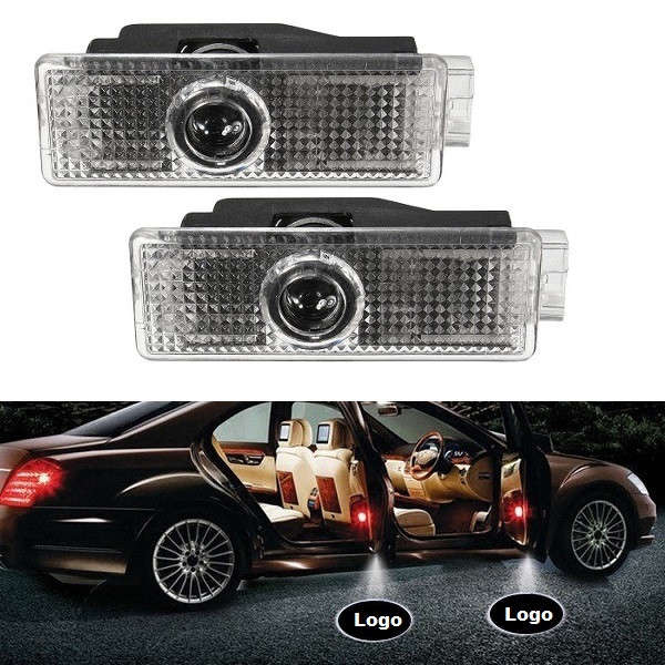 2Pcs 3W 6000K Car Door Welcome Light for BMW Series E60 F10 F15 F30 M3 M5 F01 F