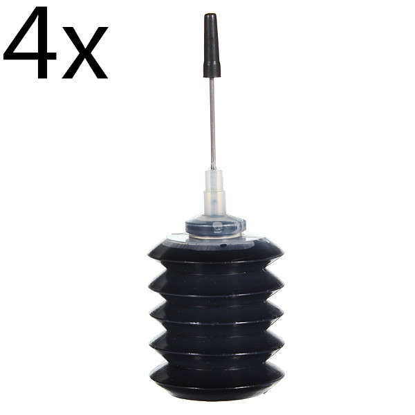 4 X Black Refill Ink Kit for Canon PG-240 CL-241 Cartridge MG2120 3120