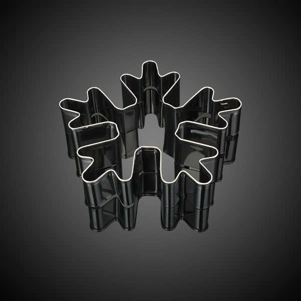 Stainless Steel Christmas Snowflake Cookie Cutter Mold Decorating Tool