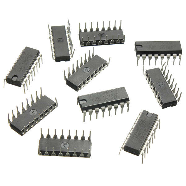 10 Pcs PT2399 Echo Delay IC Chip DIP PTC Audio Processor Stompbox