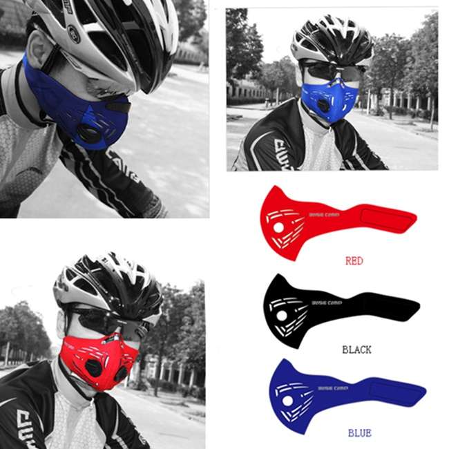 Cycling Bike Bcycle Activated Charcoal Mask Head Mouth Face Mask