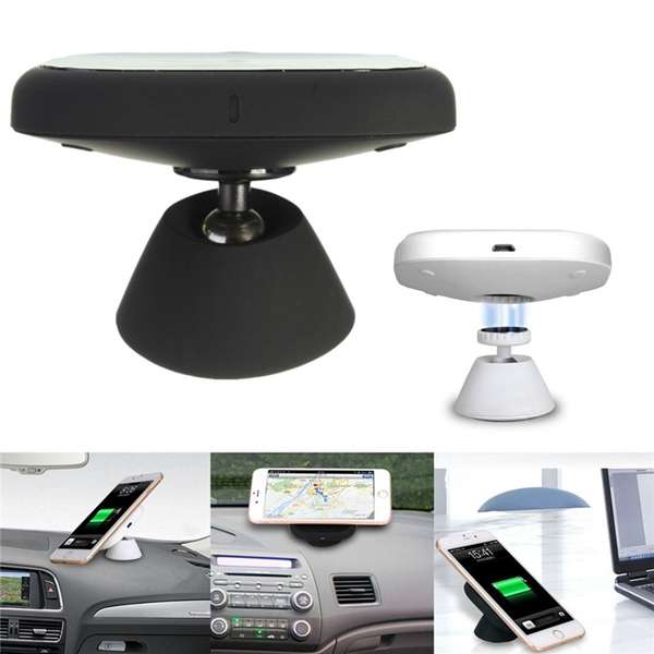 Qi Wireless Car Charger Transmitter Cradle Holder for Sumsung S6 Edge Plus Note