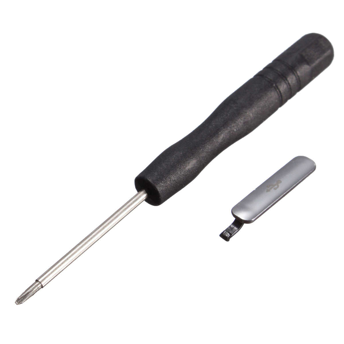 USB Charger Port Cover & Cross Screwdriver for Samsung S5 G900F G900H