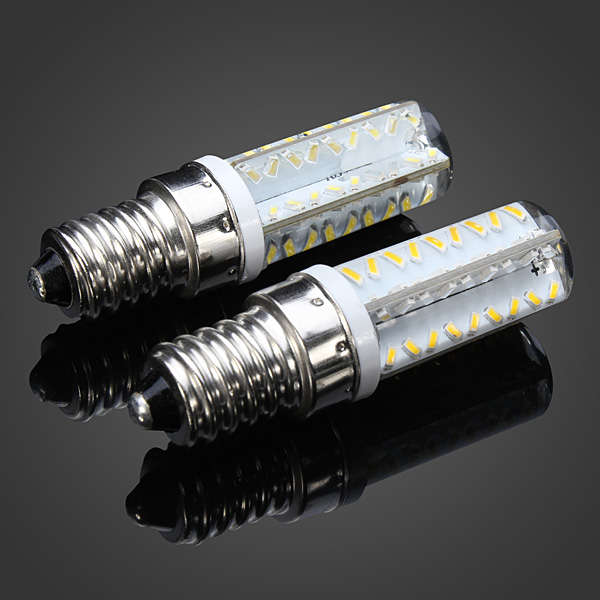 Dimmable E14 5W White/Warm White 72 SMD 3014 Light Bulb 220V